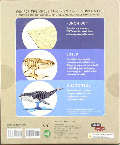 IncrediBuilds Animal Collection: Humpback Whale