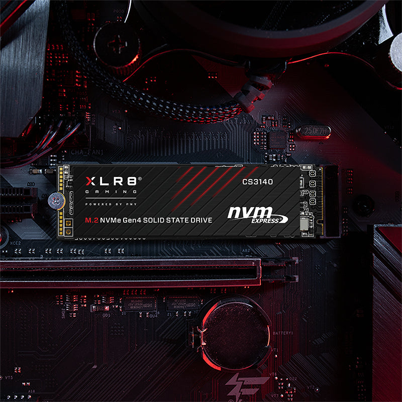 PNY XLR8 CS3140 M.2 1000 GB PCI Express 4.0 3D NAND NVMe