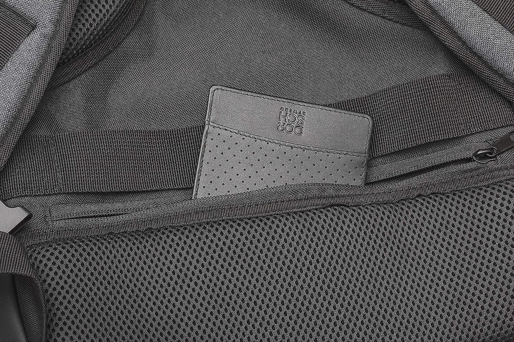 WEDO Laptop-Rucksack Courier Kunstfaser grau