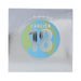 Depesche 0011694-002 Pop-Up Greetings Card for 18th Birthday Folding Card with Music Light Elements and an Original Saying 15.5 x 15.5 cm