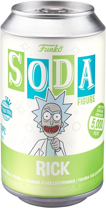 Funko Vinyl SODA: Rick & Morthy - Rick w/chase, Collectible Action Vinyl Figure - 61618, One Size