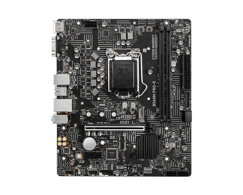 MSI B560M PRO-E motherboard Intel B560 LGA 1200 (Socket H5) micro ATX