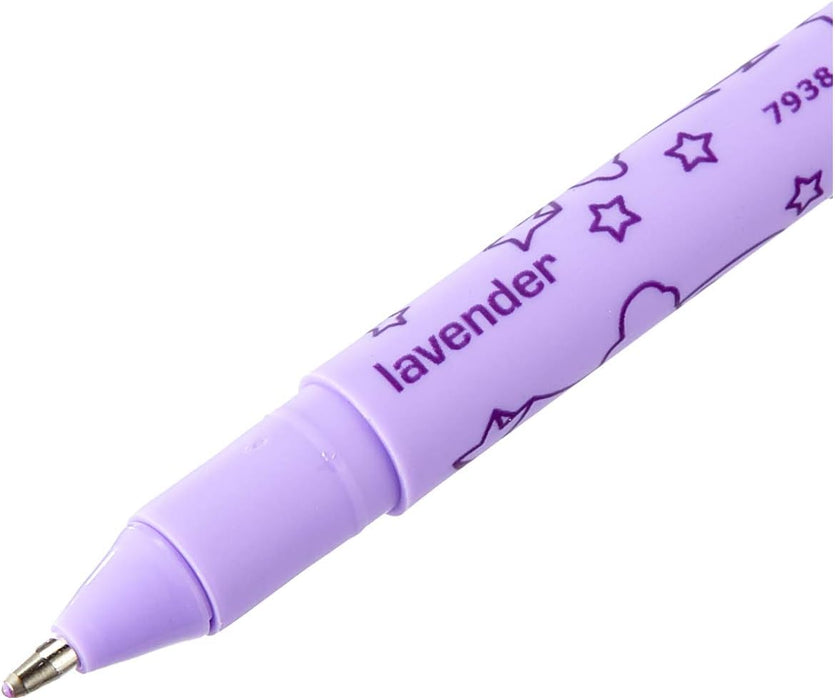 DEPESCHE TOPModel Neon Gelschreiber-Set grun, lila