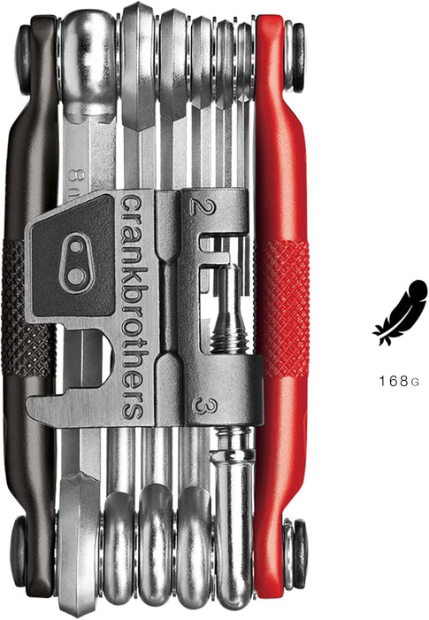 Crankbrothers Multi 17 Tool, Black/Red