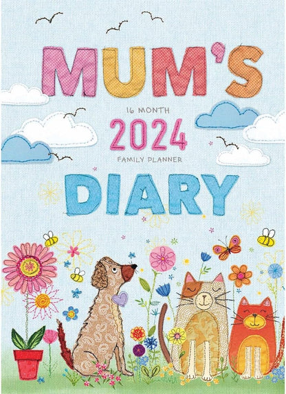 2024 Mums Fabric Planner Engagement Diary