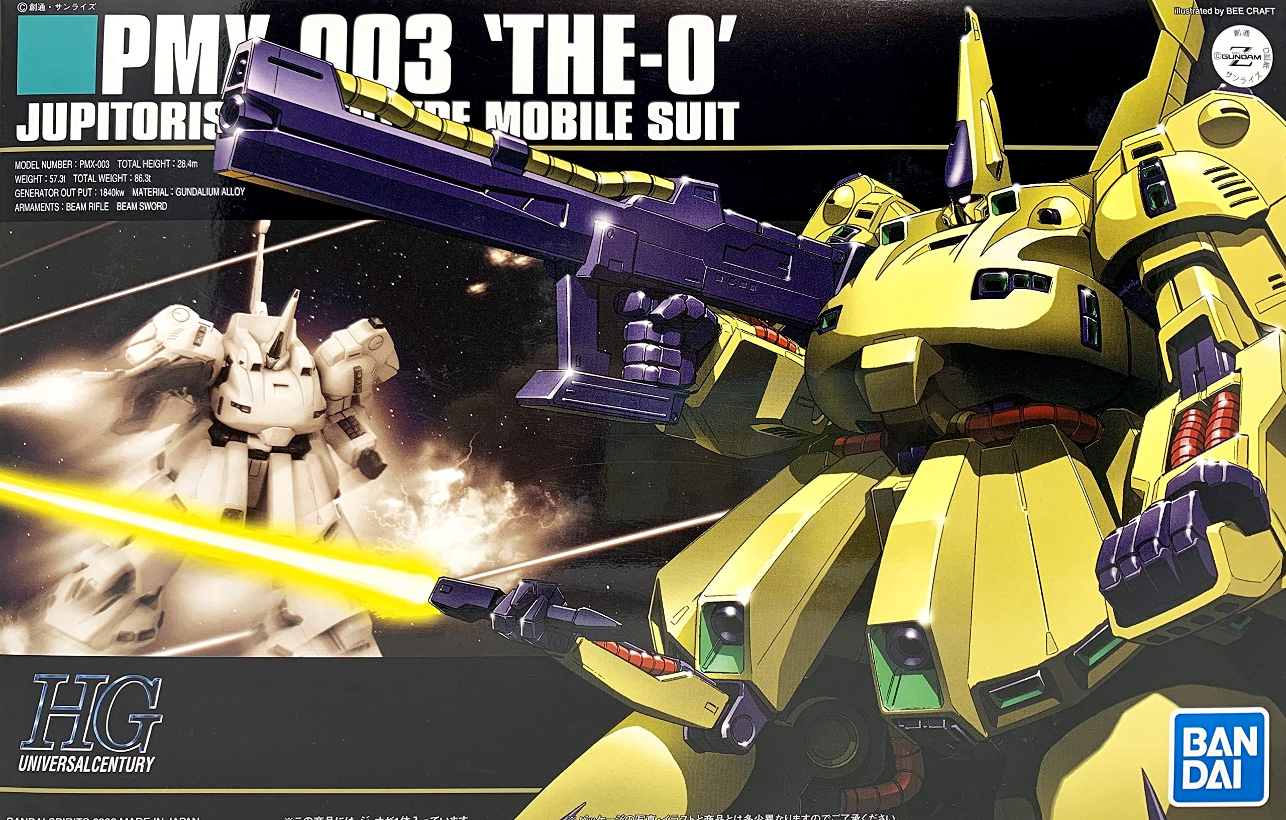 GUNDAM - HGUC 1/144 PMX-003 'The-D' - Model Kit