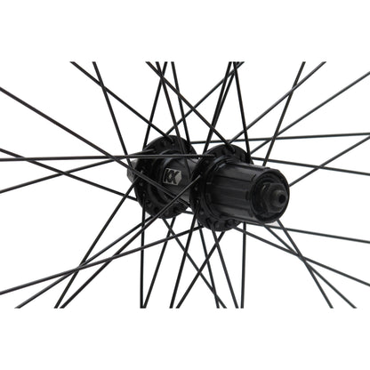 KX Hybrid 700C Singlewall Q/R Cassette Wheel Rim Brake (Rear) - Black