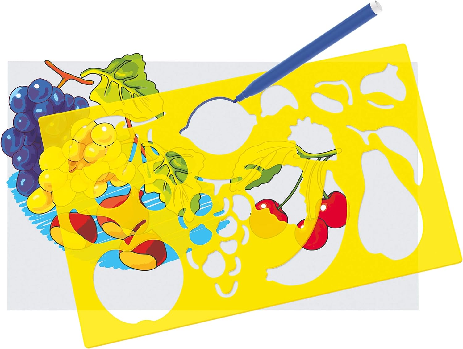 Quercetti: Sagome Starter Set - Frutta E Verdura