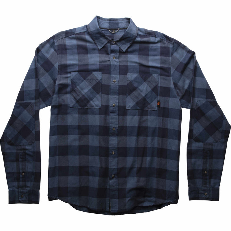 Fox Everyday Long Sleeve Flannel Shirt Navy Blue L