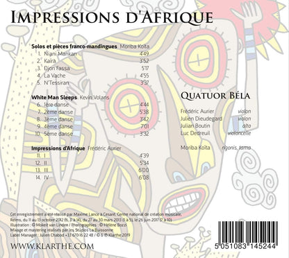 Quatuor Bela & Moriba Koita Feat. F - Impressions Dafrique