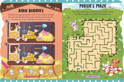 Funtastic Farm Jumbo Activity Book