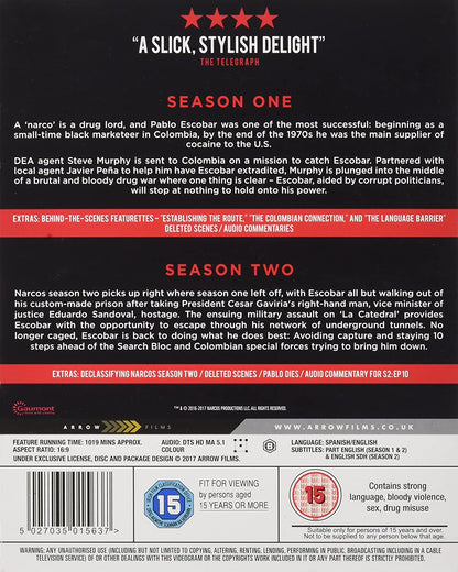 Narcos: The Complete Seasons One & Two