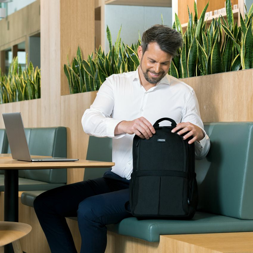 Dicota Backpack Eco Scale - Notebook Carrying Backpack - 13`` - 15.6`` - Black