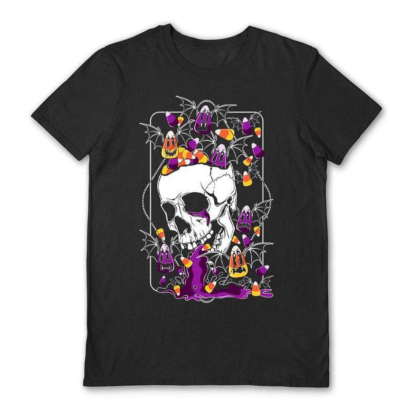 VON KOWEN (DEATH BY CANDY) BLACK UNISEX T-SHIRT