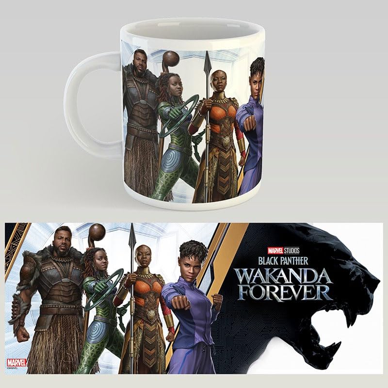 Semic Black Panther - Wakanda Forever Mug Characters