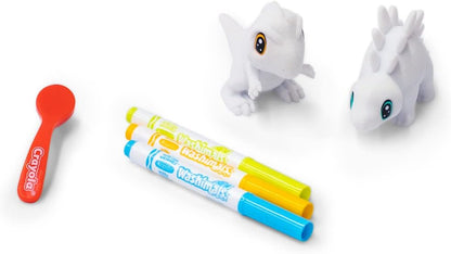 CRAYOLA - Washimals Dino, Dinosaur Refill Set, Game and Gift for Children, from 3 Years, 74-7513 dinosaurs