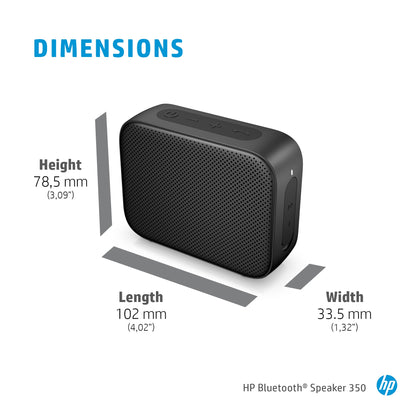 Hp Bluetooth Speaker 350 Black