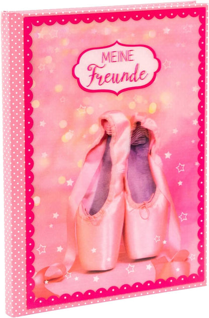 goldbuch Freundebuch Ballerina ca. DIN A5 liniert,