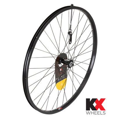 KX MTB 26" Singlewall Q/R Wheel Rim Brake (Front) - Silver