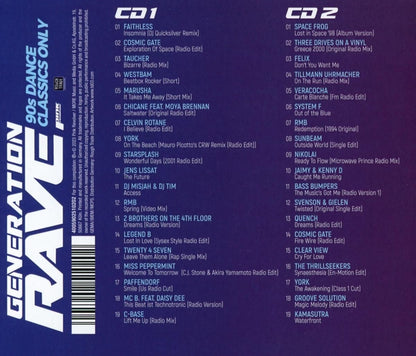 Generation Rave Vol. 5 - 90s Dance Classics Only