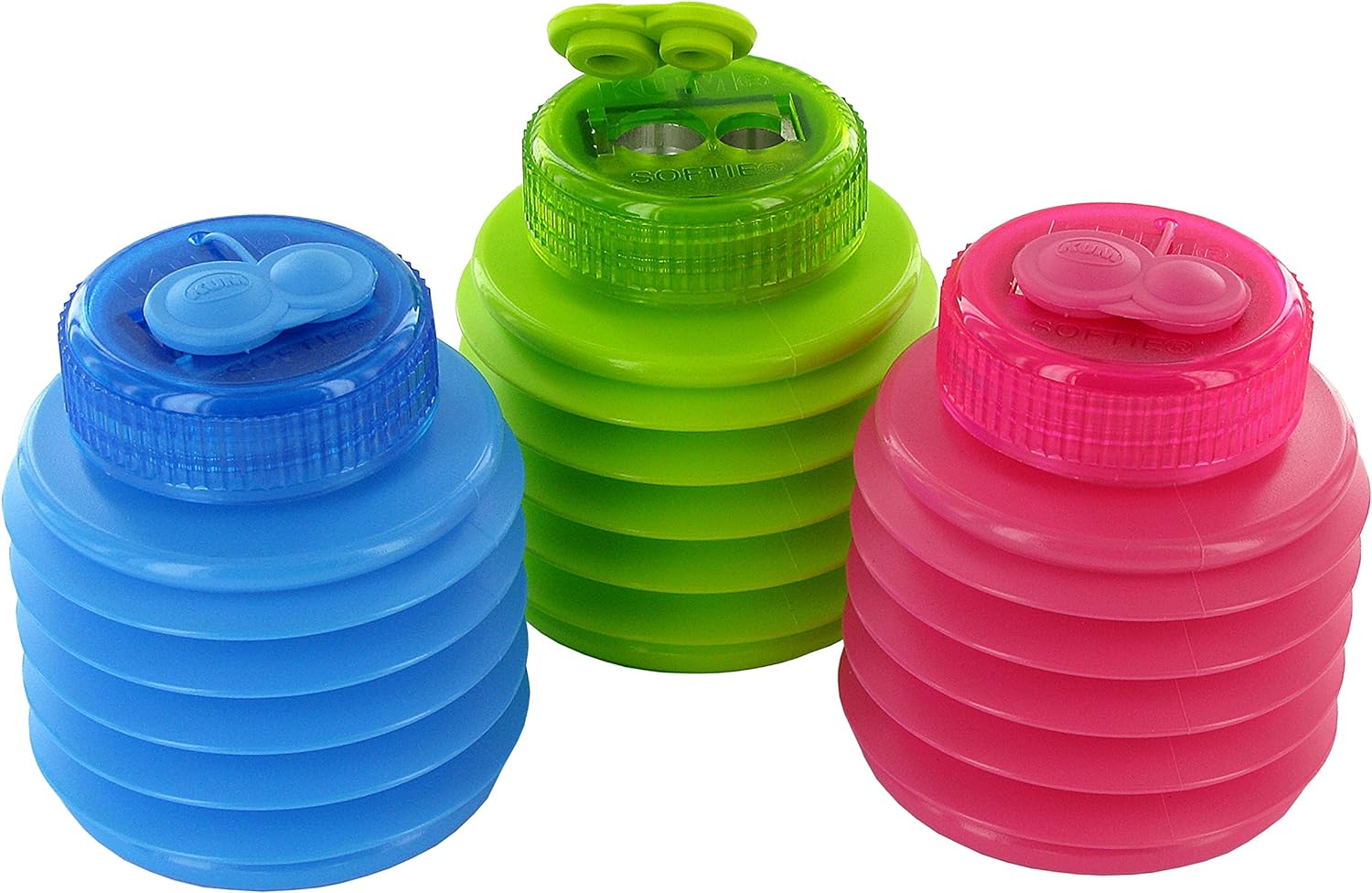 Kum Magnesium az347.00.19 G Double Sharpener Softie 442 M2 G, Shatter-Proof Container, Pack of 1, Green Doppel Green