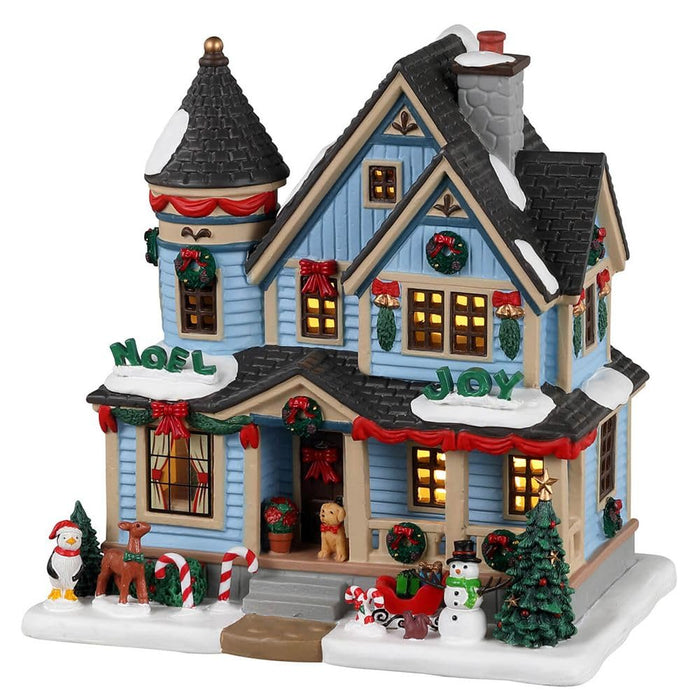 Lemax - Caddington Village - Lighted Building: Christmas Joy Residence - (35035) /Xmas