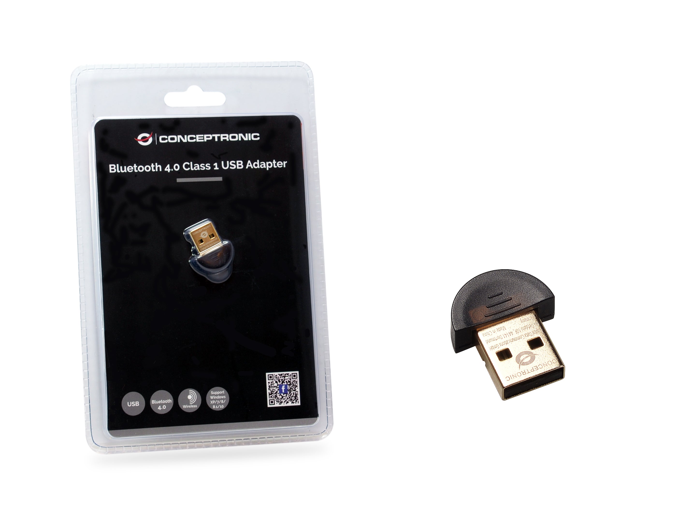 Conceptronic Bluetooth 4.0 Class 1 USB Adapter