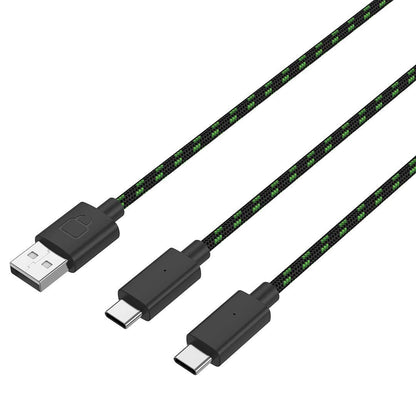 Venom Twin High Capacity Rechargeable Battery Pack Black for Xbox Series X/S & One - Black 1100mAh (Black)