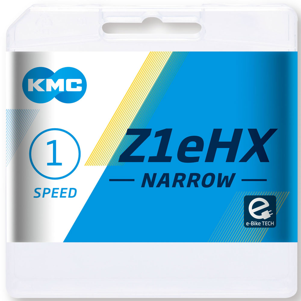 KMC Z1eHX Narrow Silver 112L cycle bike chain