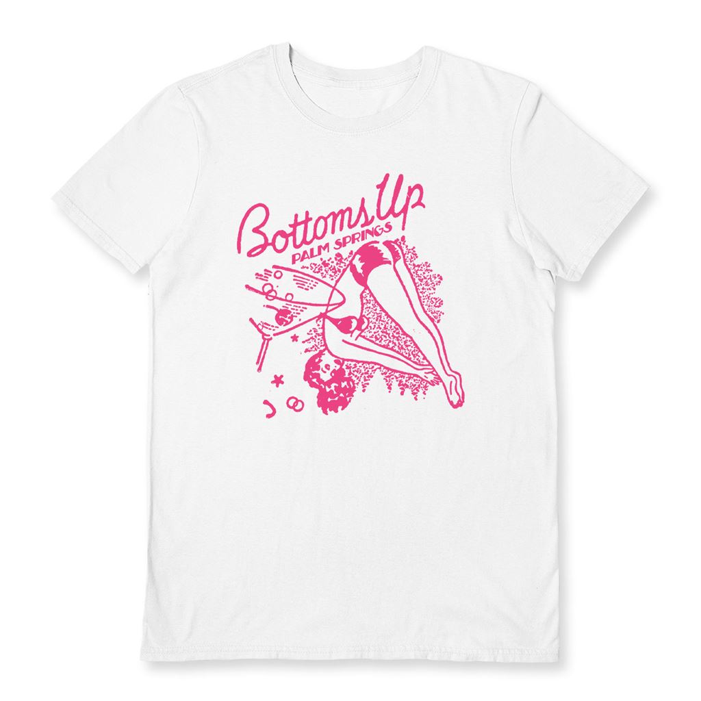 ZOMBIE BACONS (BOTTOMS UP) WHITE UNISEX T-SHIRT
