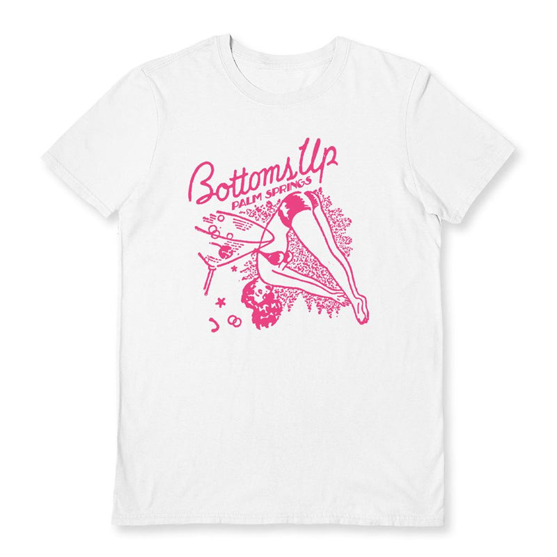 ZOMBIE BACONS (BOTTOMS UP) WHITE UNISEX T-SHIRT