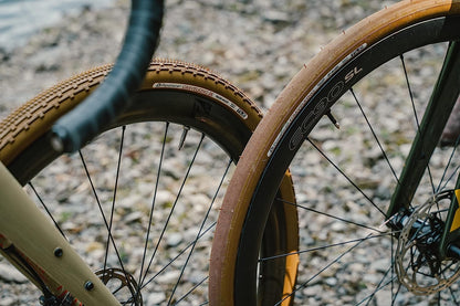 Panaracer Gravel King Semi Slick Colour Edition Tubeless Compatible Gravel Tyre Ginger/Brown 700 x 38c