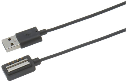 Suunto - Charging / Data Cable - Usb Male To Terminal (Magnet) - Black