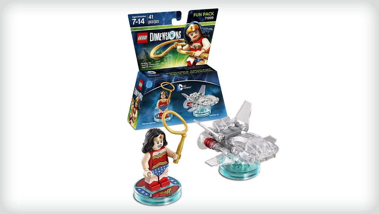 Warner Bros 016595 Lego Dimensions - Fun Pack Dc Comics: Wonder Woman Figuren (Ps3)