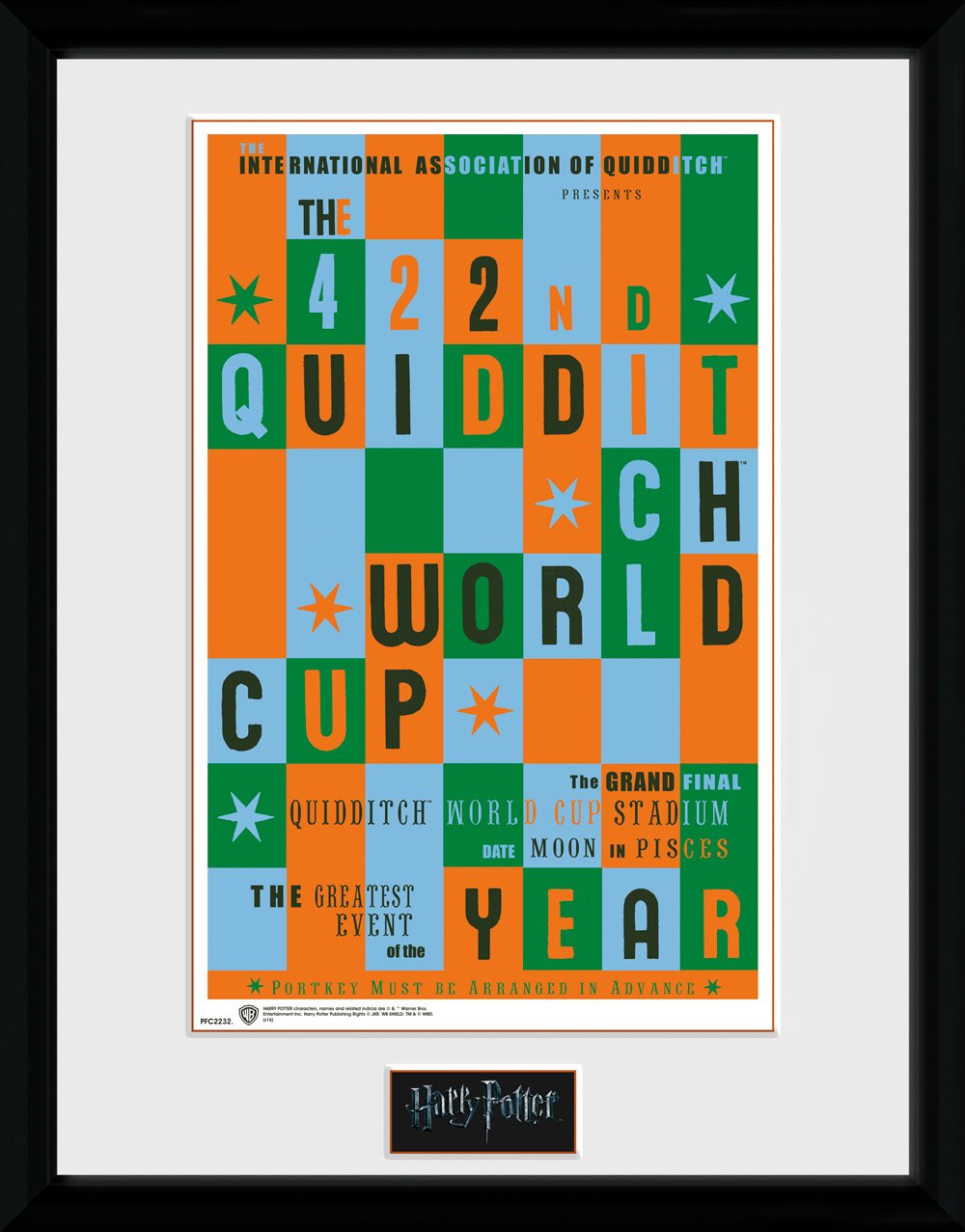 Harry Potter: Quidditch World Cup (Stampa In Cornice 30X40 Cm)