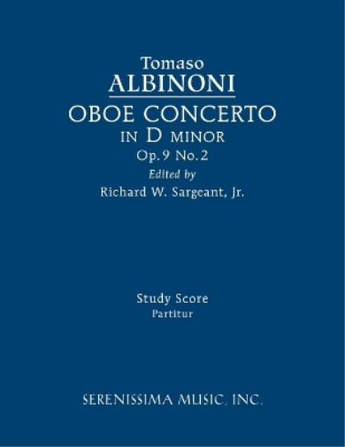 Oboe Concerto in D minor, Op.9 No.2