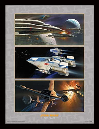 STAR WARS - Collector Print HQ 32X42 - Rebel Assau
