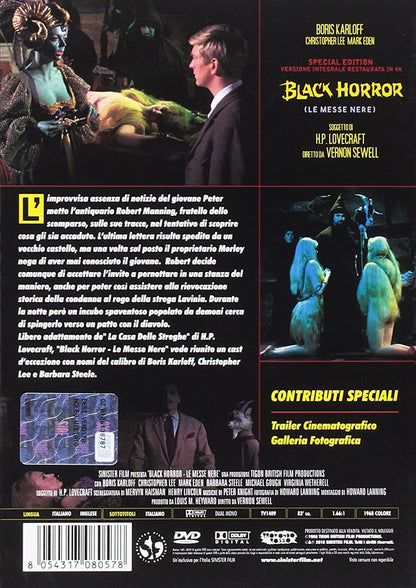 Black Horror-Le Messe Nere (Special Edition) (Versione Integrale Restaurata in 4K) [Import]