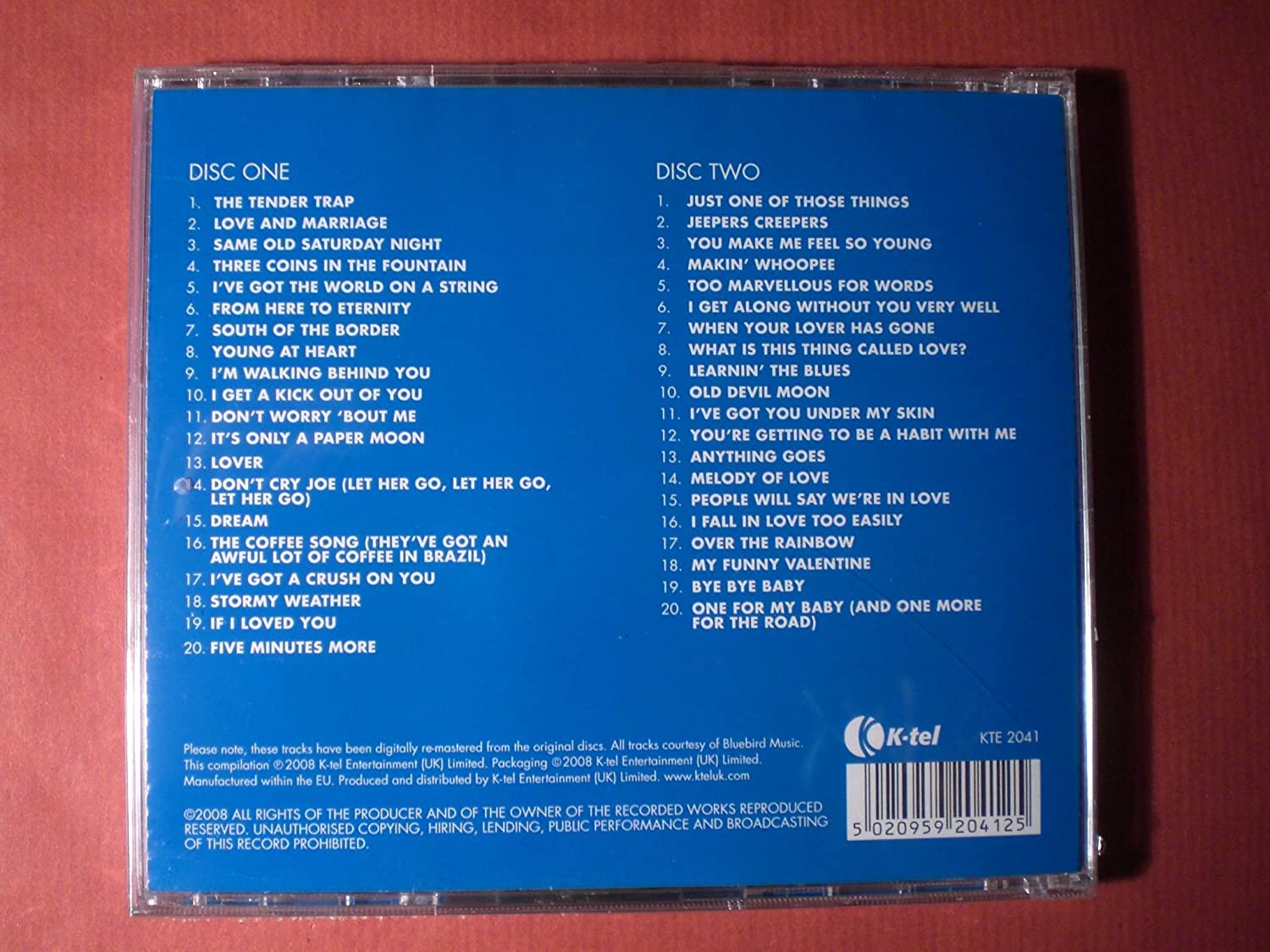 Frank Sinatra-Legendary Songbook-2Cd