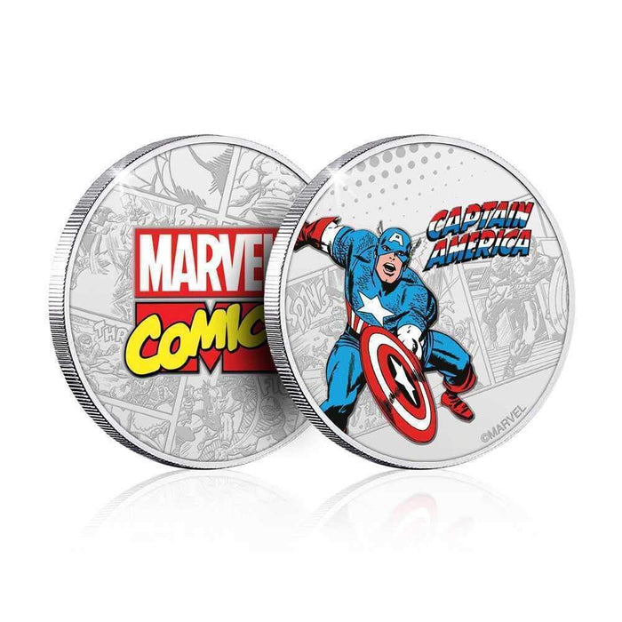 Indies Merchandise - COIN MARVEL CAP AMERICA