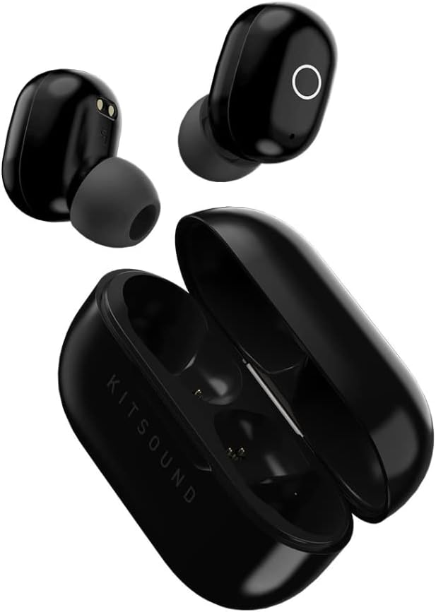KitSound Edge 20 True Wireless Earbuds Black