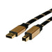 ROLINE GOLD USB 2.0 Cable, A - B, M/M 3.0 m