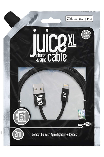2M Lightning Cable Black