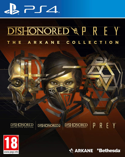 BETHESDA ZENIMAX FRANCE $THE ARKANE COLLECTION PS4 VF
