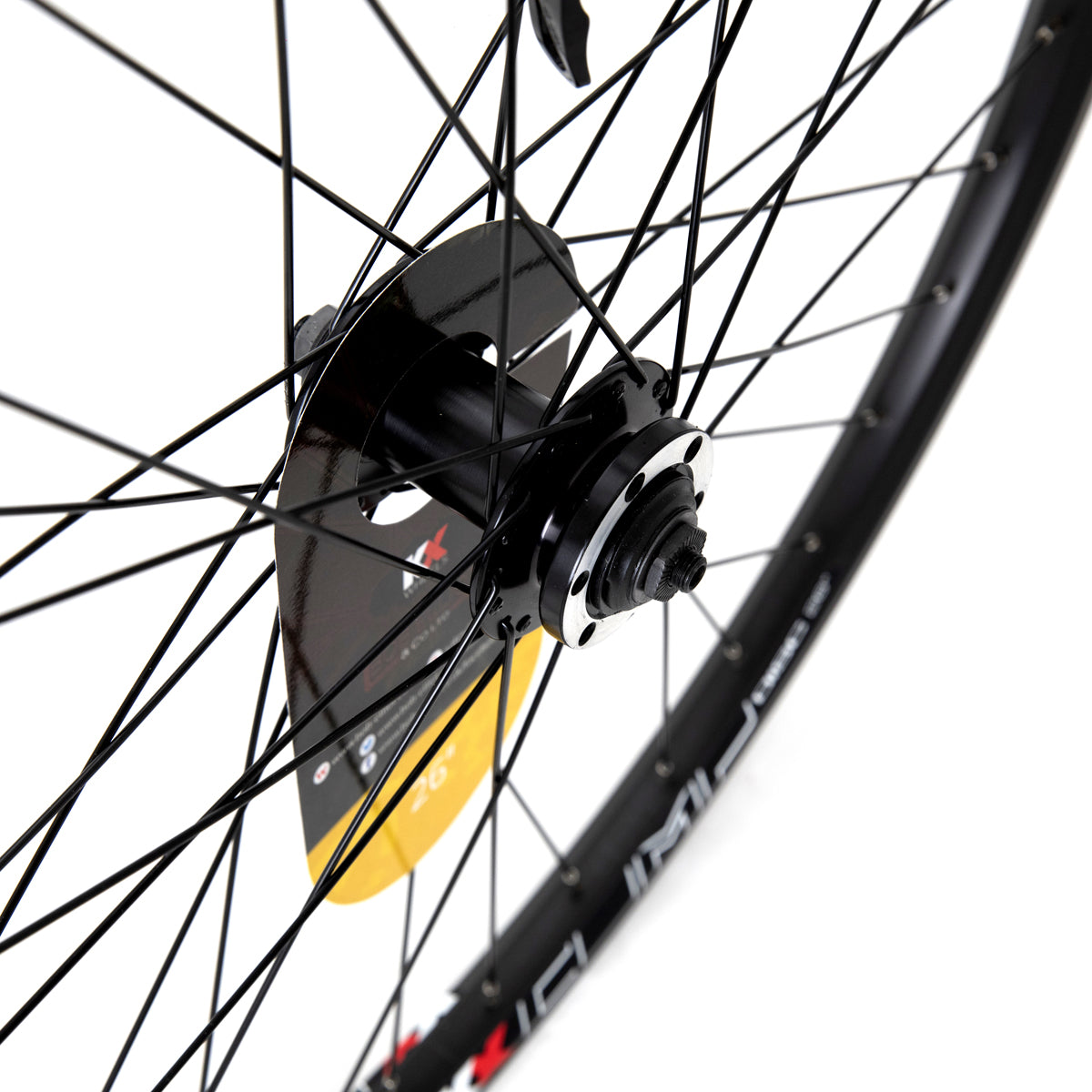 KX MTB 26" Doublewall Q/R Wheel Disc Brake (Front) - Black