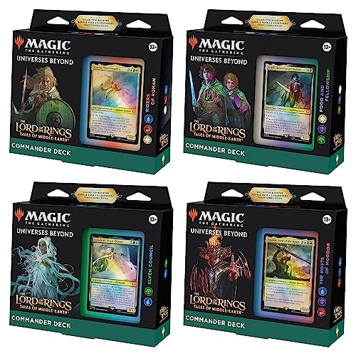 Magic: The Gathering Tcg: Lord Of The Rings: Tales Of Middle-Earth - Commander Deck (1 At Random)