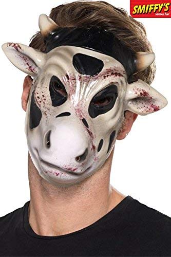 Smiffys Evil Cow Killer Mask, White