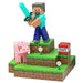 Minecraft Steve Diorama (Lampada
