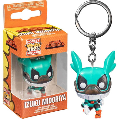 POP! KEYCHAIN: MY HERO ACADEMIA-DEKU WITH HELMET(12 PIECES)