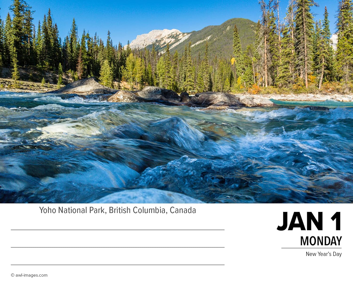 National Parks 2024 6.2 X 5.4 Box Calendar